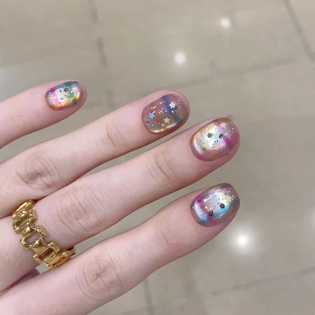 Glamorous artificial nails with multifunctional design Kalsten