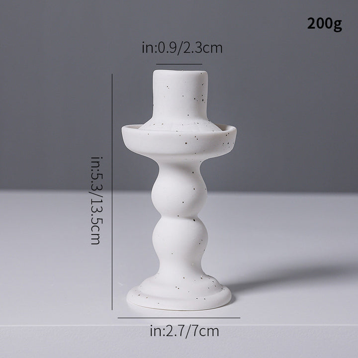 Elegant Ceramic Candle Holder Kalsten