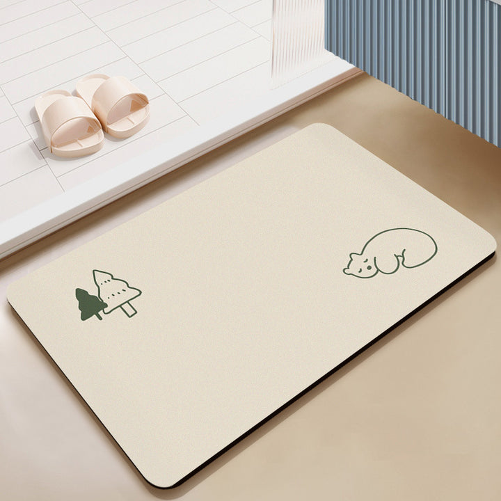 Artistic Minimalist Area Mat Kalsten
