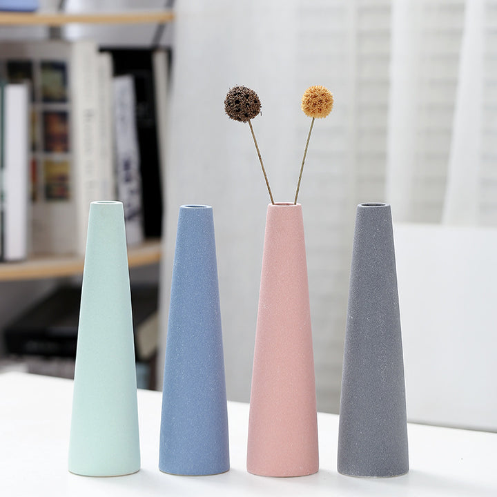 Elegant Sculptural Ceramic Vase Kalsten