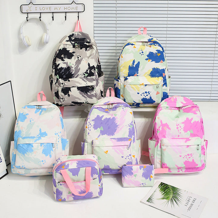 Backpack set with insulated lunchbox and practical case Kalsten
