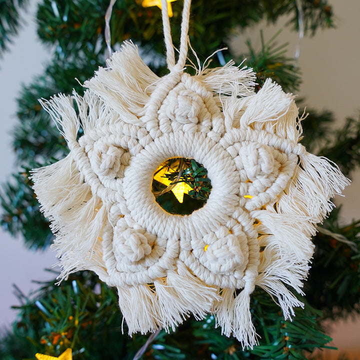 Decorative Macrame Star Ornament Kalsten