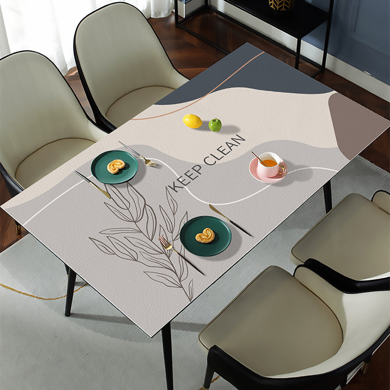 Elegant Marble Design Table Runner for Dining