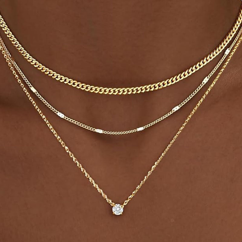 Multi-Layered Chain Necklace Kalsten