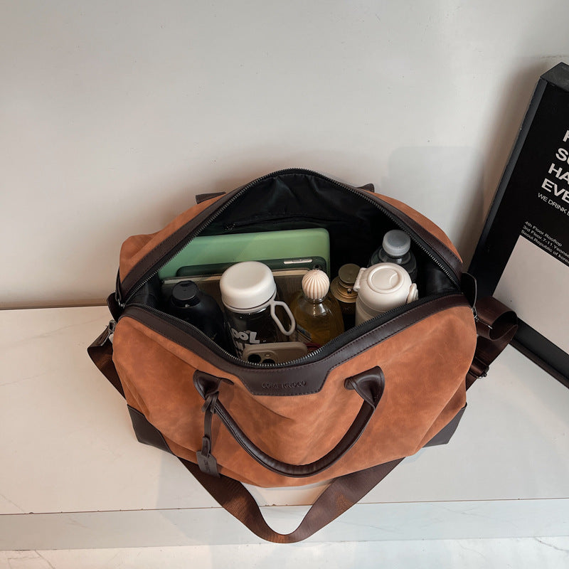 Premium Leather Travel Duffle