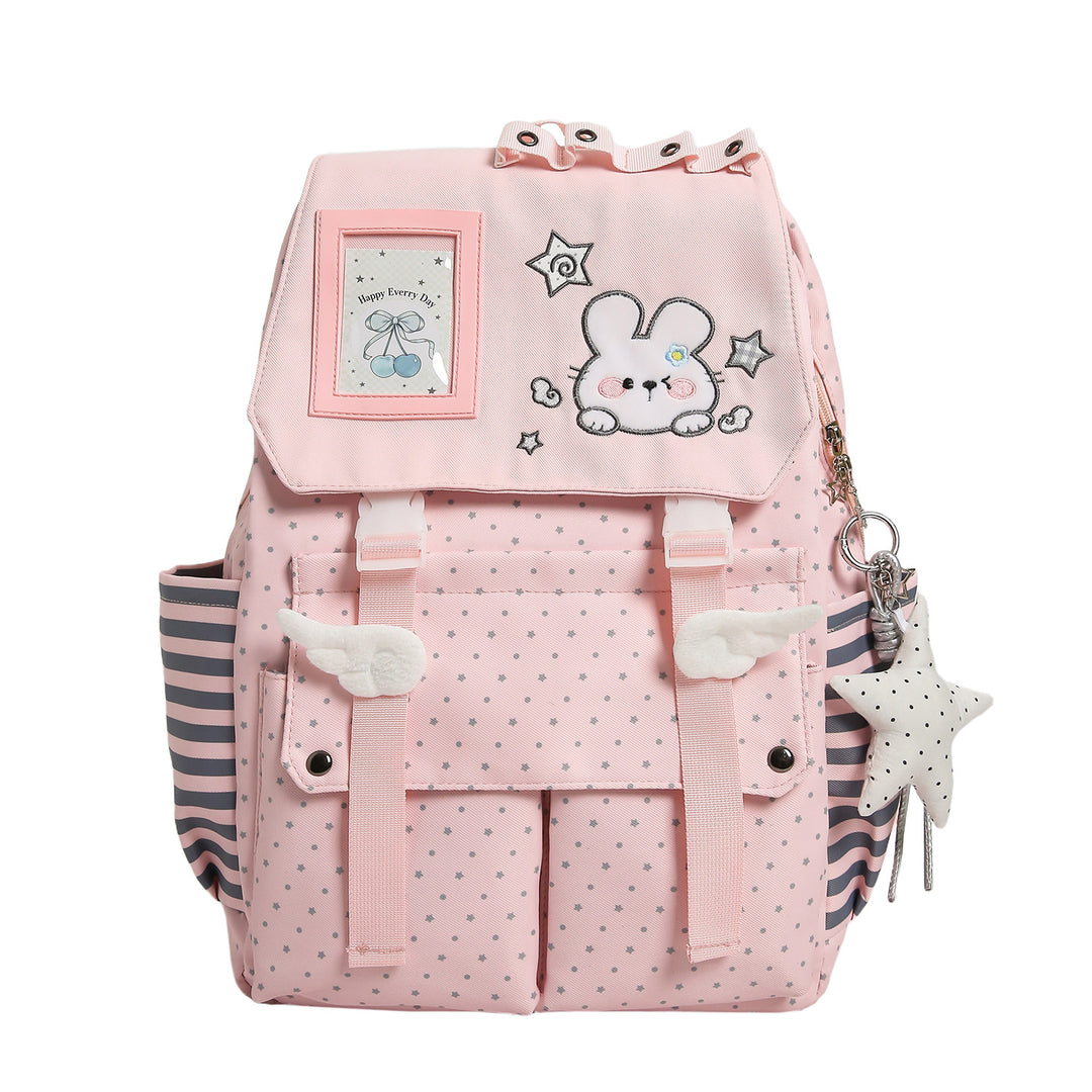 Cute Character Print Backpack Kalsten
