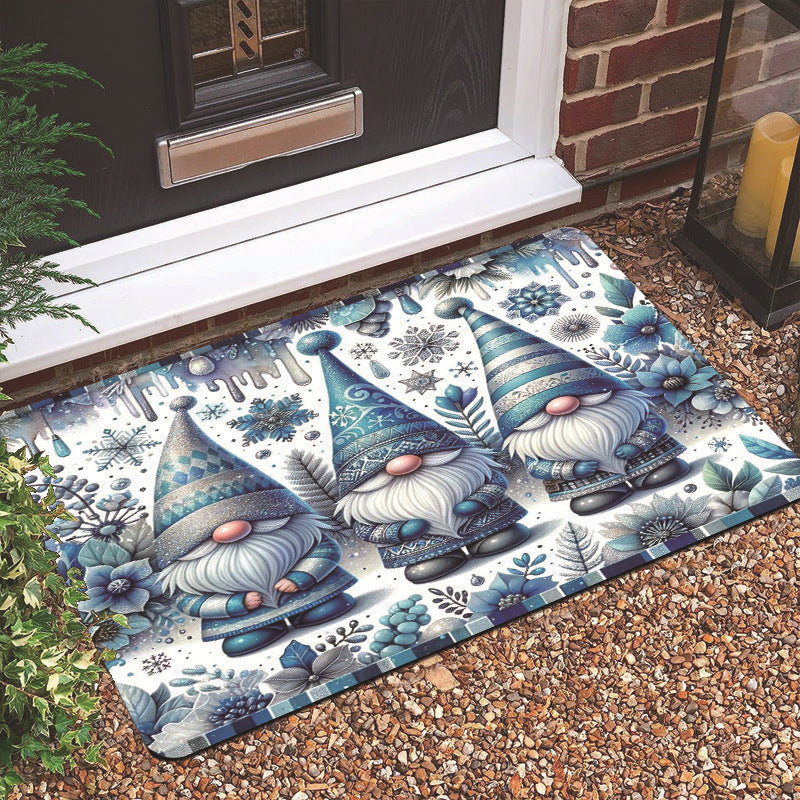 Holiday-Themed Welcome Mat