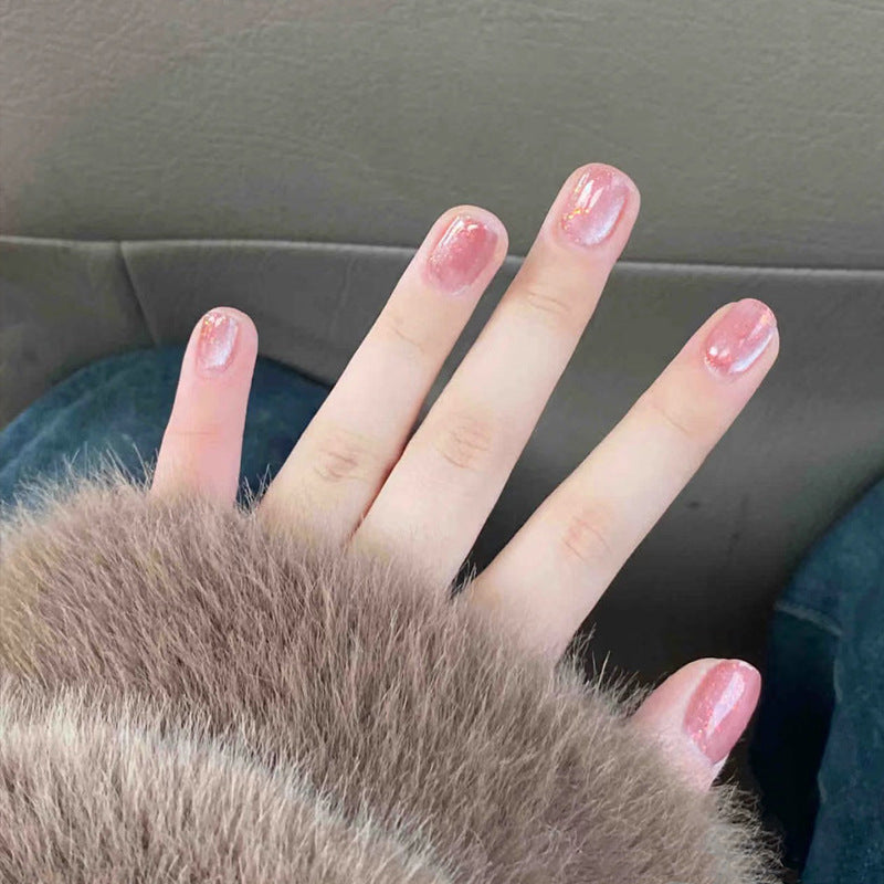 Natural Almond-Shaped Press-On Nails Kalsten