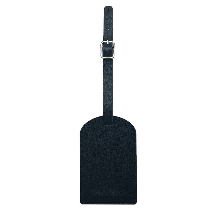 premium PU leather luggage tag with adjustable buckle strap Kalsten