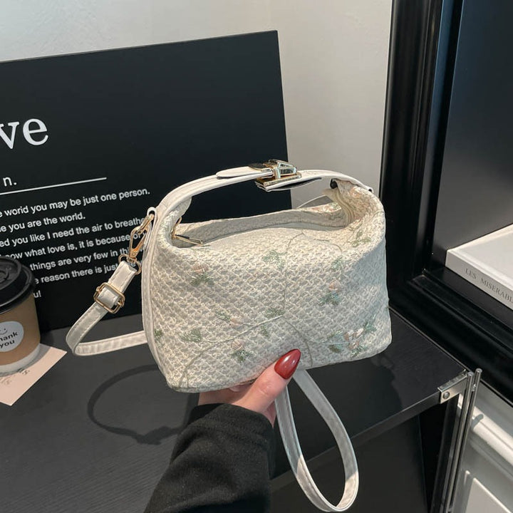 Embroidered Floral Mini Handbag Kalsten