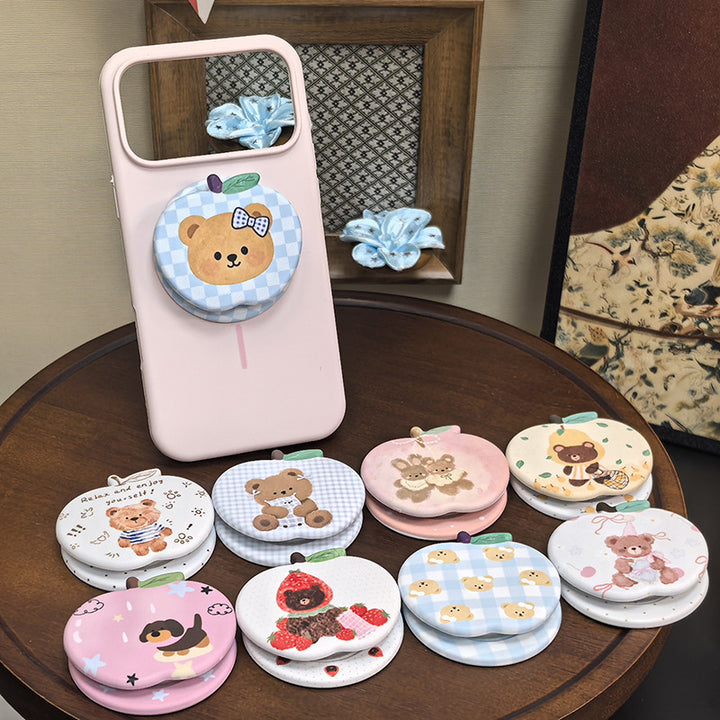 Adorable Bear-Themed Phone Grip Kalsten