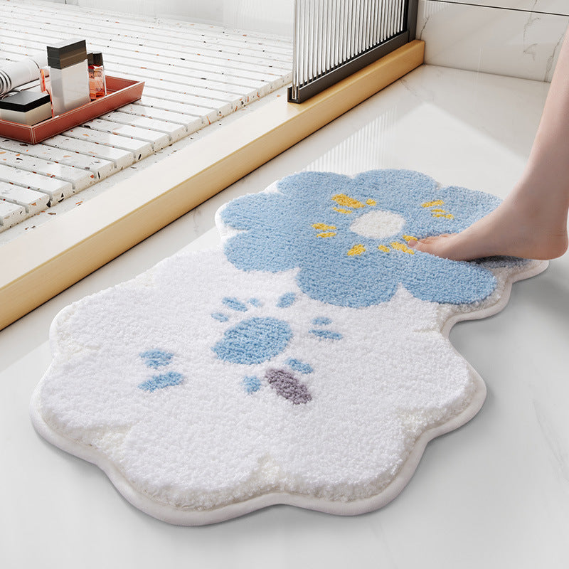 Cozy Camo Bath Mat for Bathroom