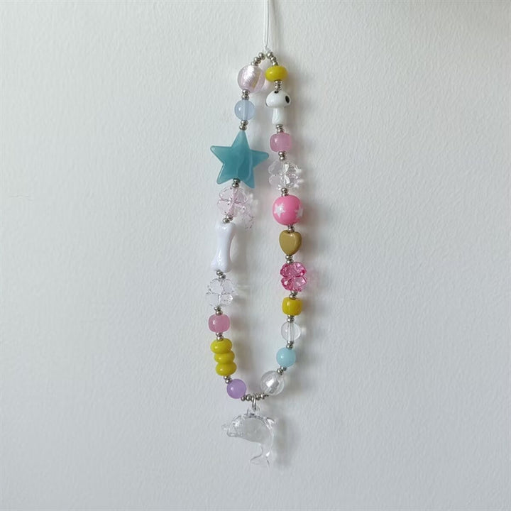 Whimsical Bead Charm Necklace Kalsten
