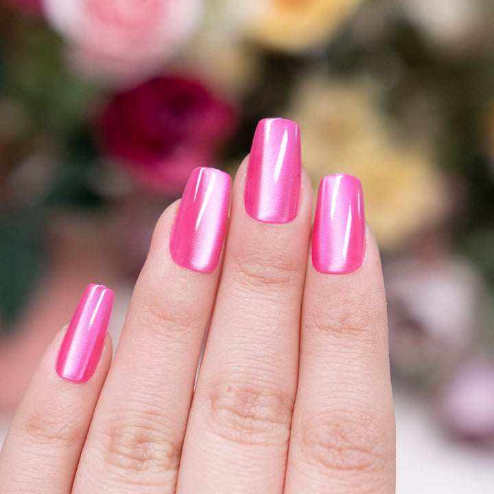 Glossy Press-On Nail Art  1791110921