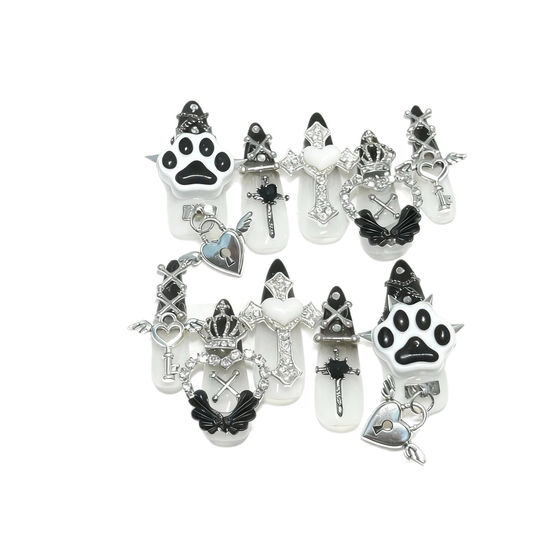 Gothic Charm Nail Art Set