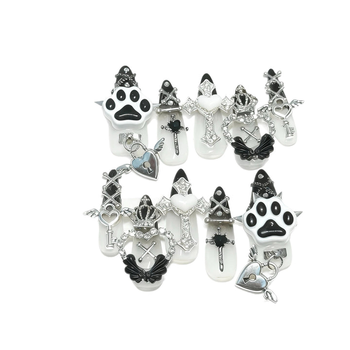 Gothic Charm Nail Art Set
