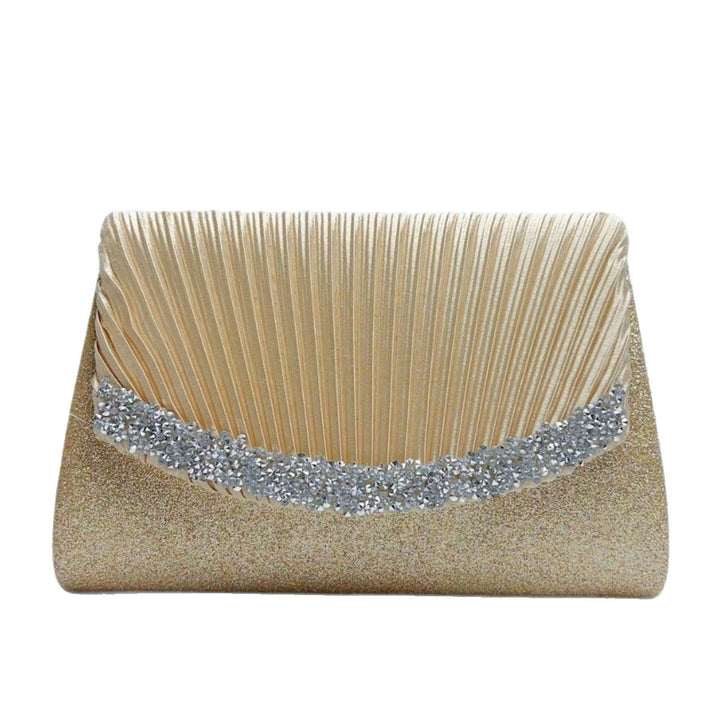 Elegant Pleated Evening Clutch
