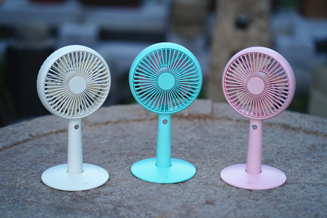 Unisex Portable Table Fan with Flexible Design and Powerful Battery Kalsten