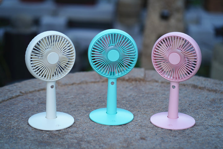 Unisex Portable Table Fan with Flexible Design and Powerful Battery Kalsten