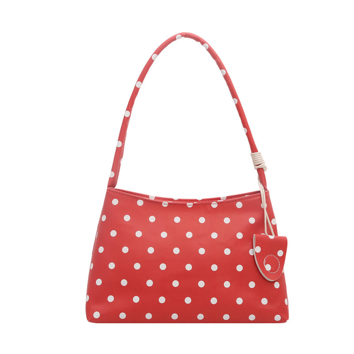 Casual Polka Dot Shoulder Handbag