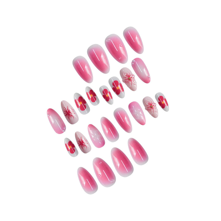 Floral Artisan Nail Enhancements Kalsten