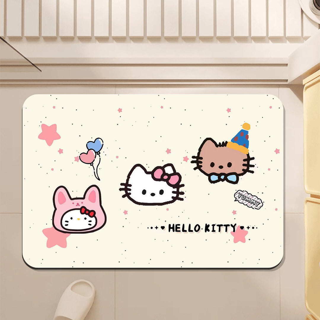 Playful Animal-Themed Area Mat