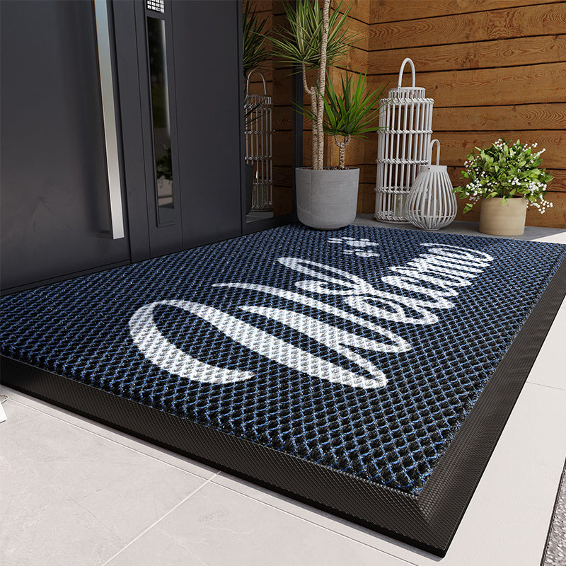 Textured Welcome Entrance Mat Kalsten