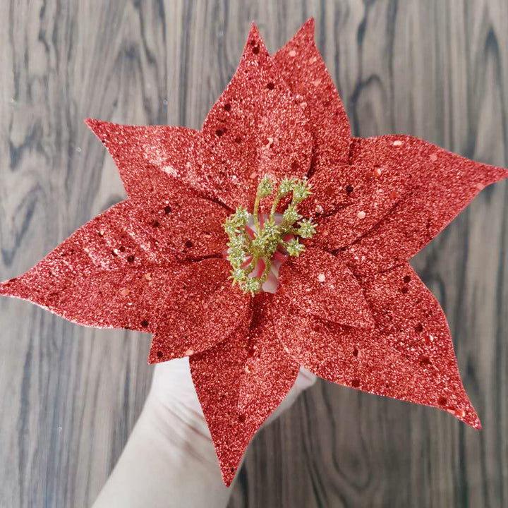 Glittering Decorative Flower Ornament Kalsten