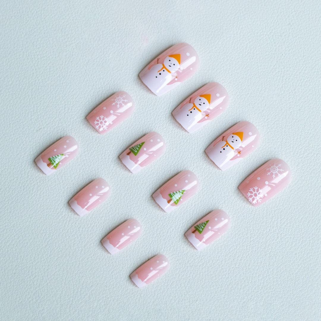 Festive Winter Nail Art Set
