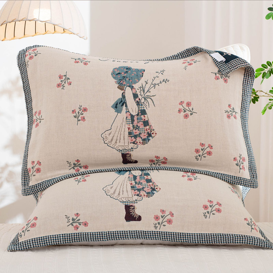 Women's pillowcase with cute dinosaur motif Kalsten