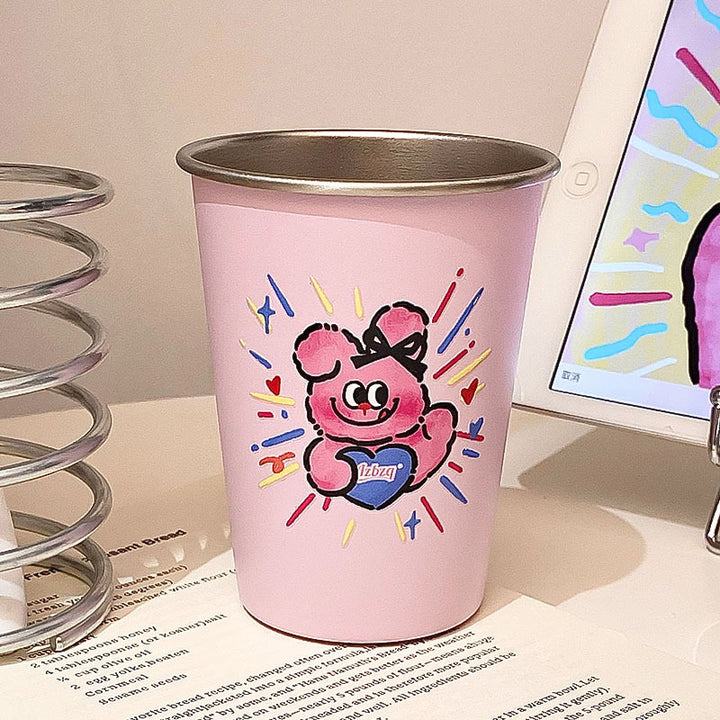 Drink cup with cheerful cat design Kalsten