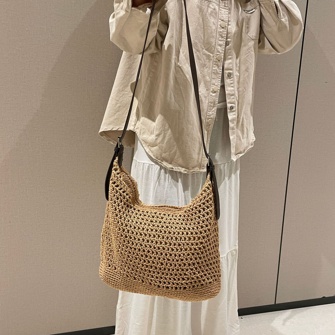 Trendy Macrame Basket Bag Kalsten