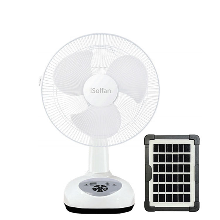 Ladies solar-powered stand fan with variable speed control and intelligent control system Kalsten