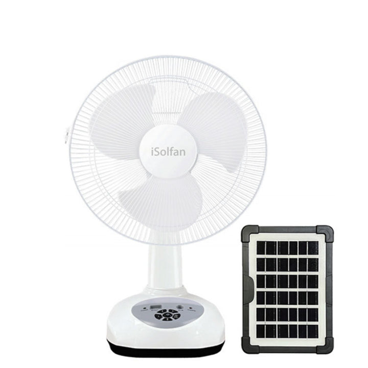 Ladies solar-powered stand fan with variable speed control and intelligent control system Kalsten
