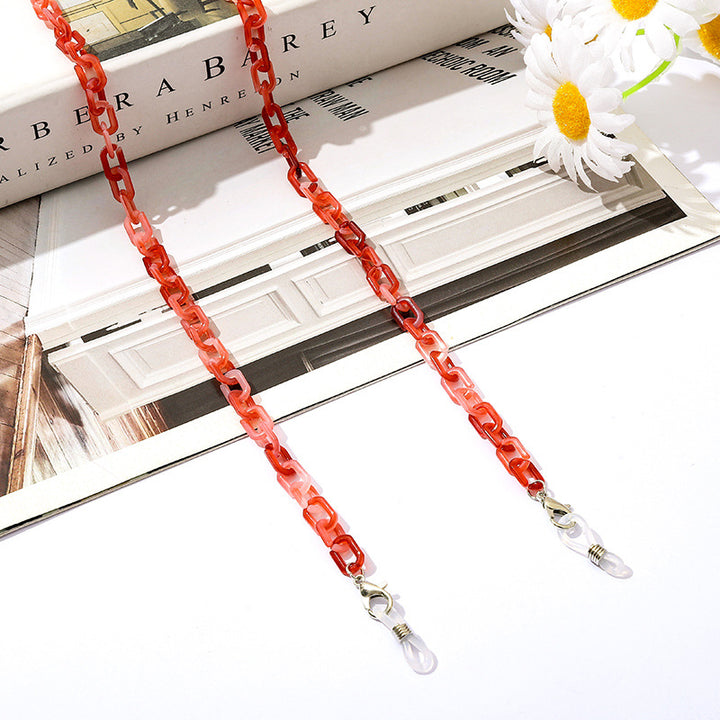 Fashionable necklace with clip clasp Kalsten