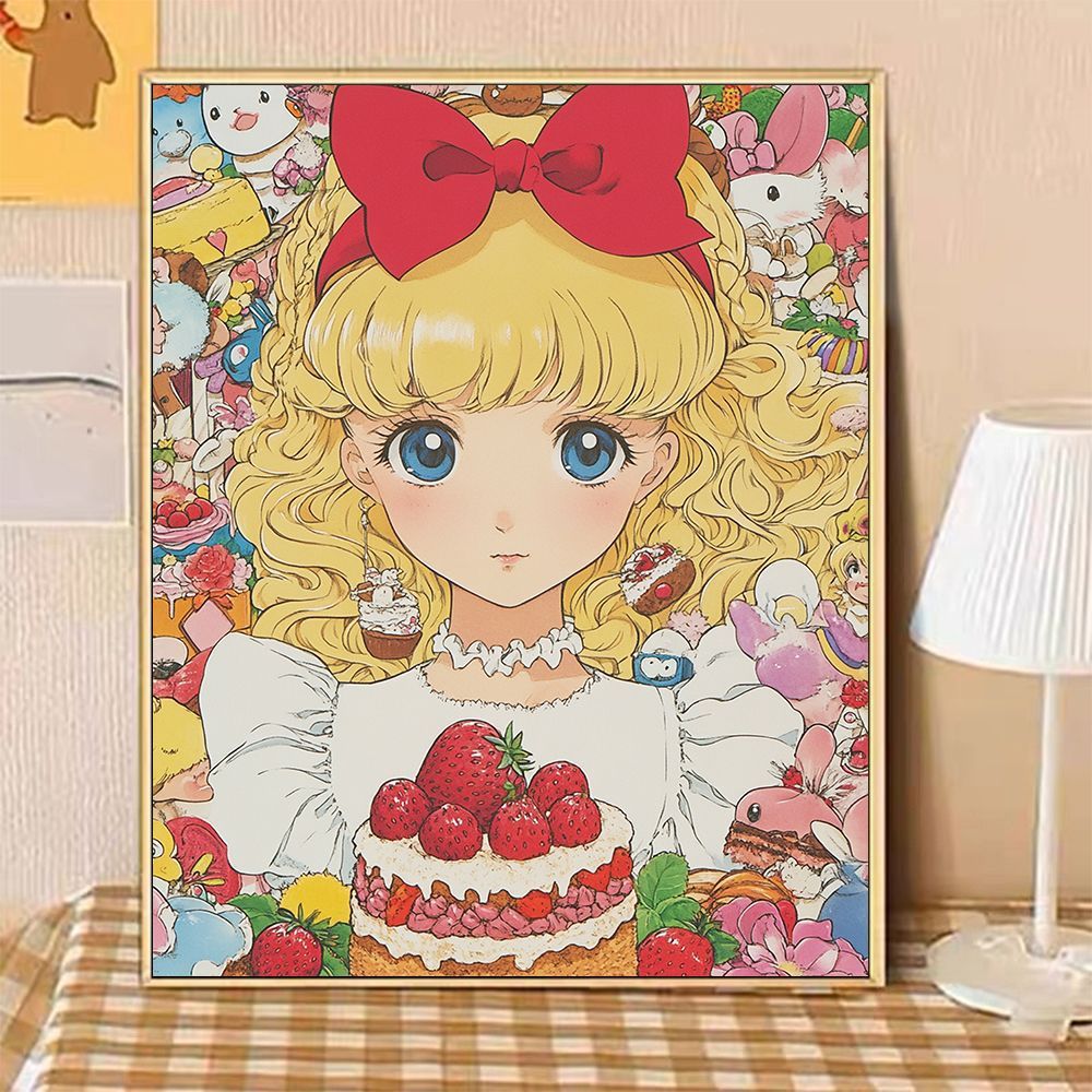 Whimsical Fantasy Dessert-Themed Canvas Art Print Kalsten