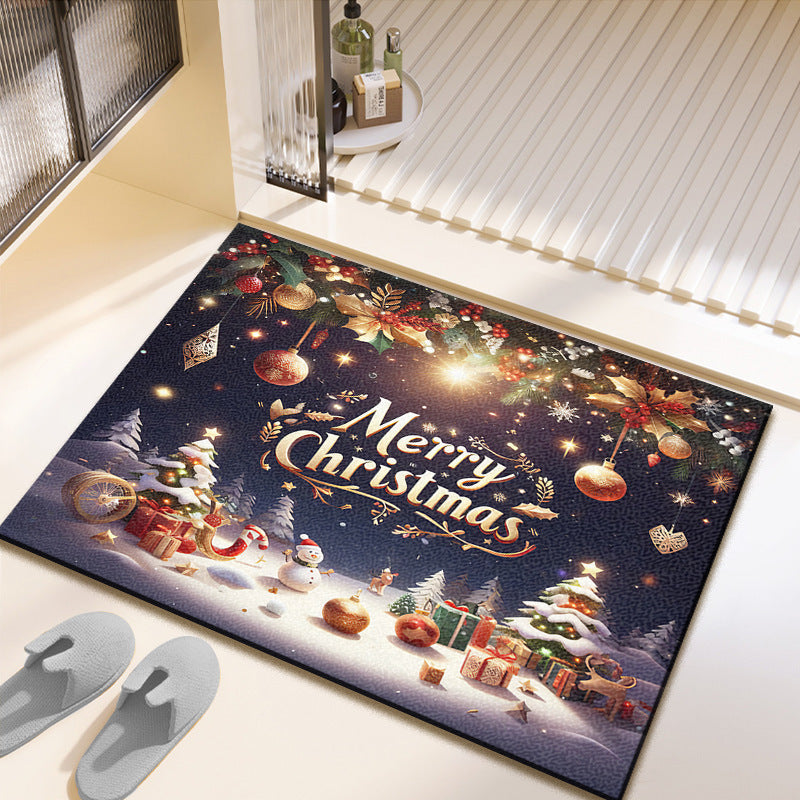 Holiday-Themed Decorative Area Mat Kalsten