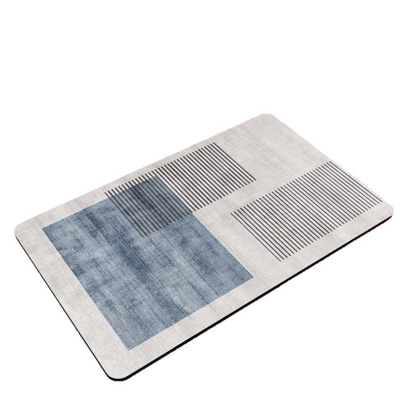 Modern Abstract Bathroom Mat