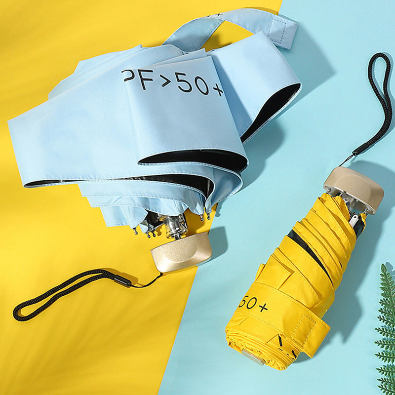 Ladies collapsible sun umbrella Kalsten
