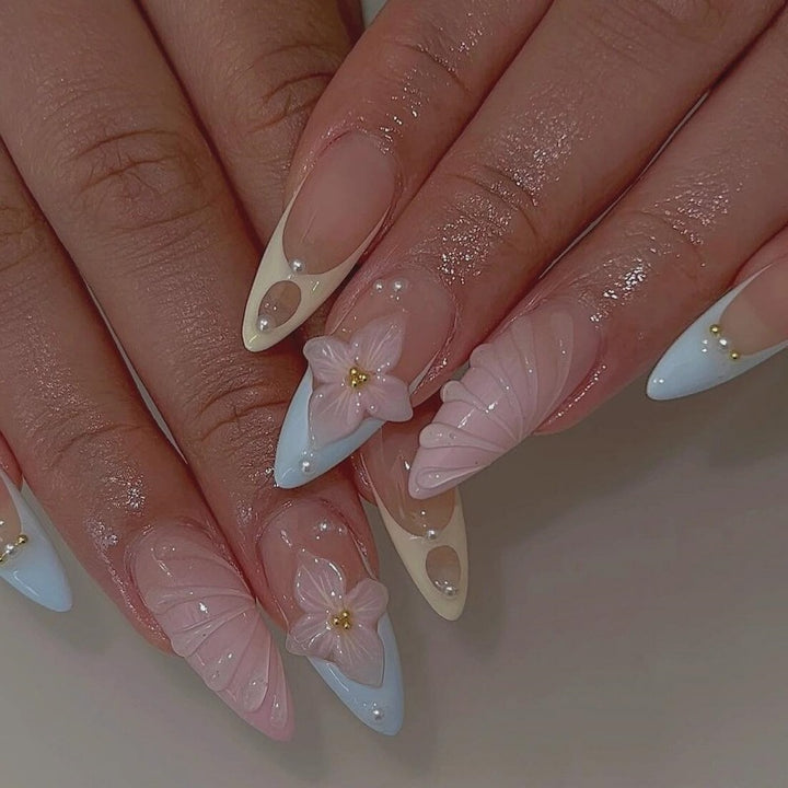 Animal-Inspired Press-On Nail Art Set Kalsten