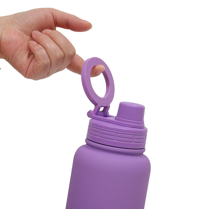 Men's Insulated Sports Water Bottle with Practical Carry Handle Kalsten