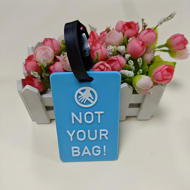 Unisex Luggage Tag with Personal Identification Message Kalsten