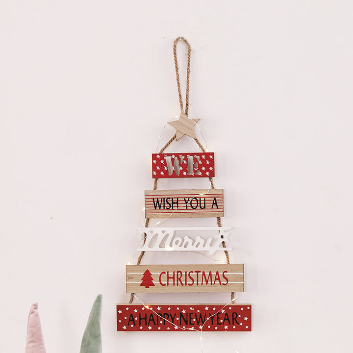 Decorative Wooden Holiday Wall Hanging