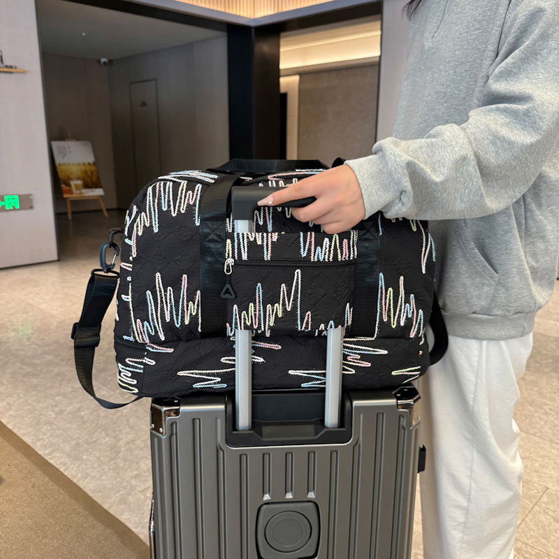 Quilted Lightweight Travel Weekender