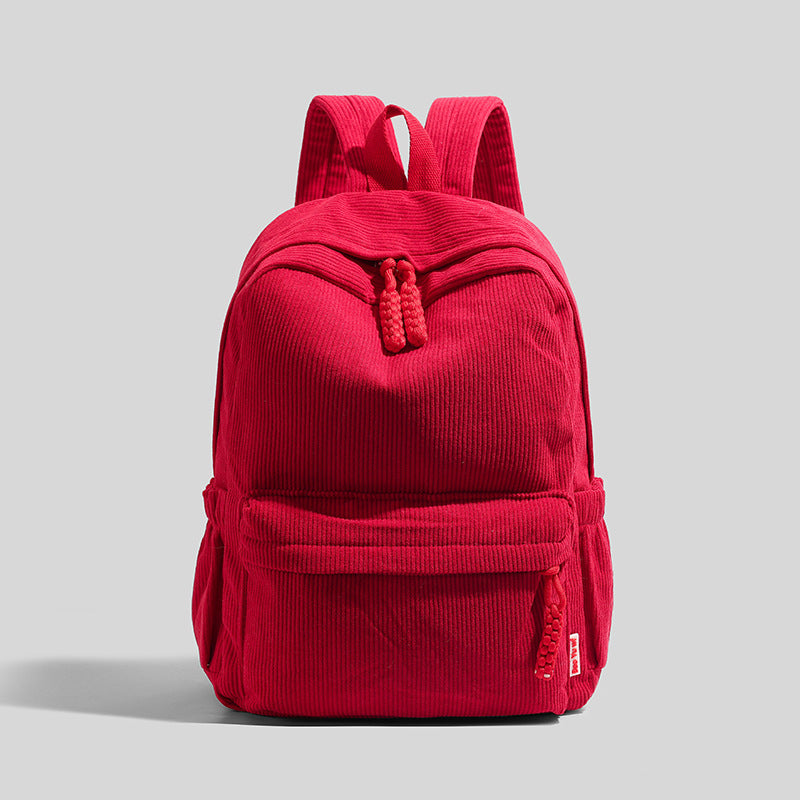 Ribbed Fabric Lightweight Backpack Kalsten