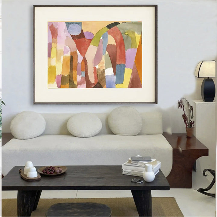 Abstract Watercolor Art Print