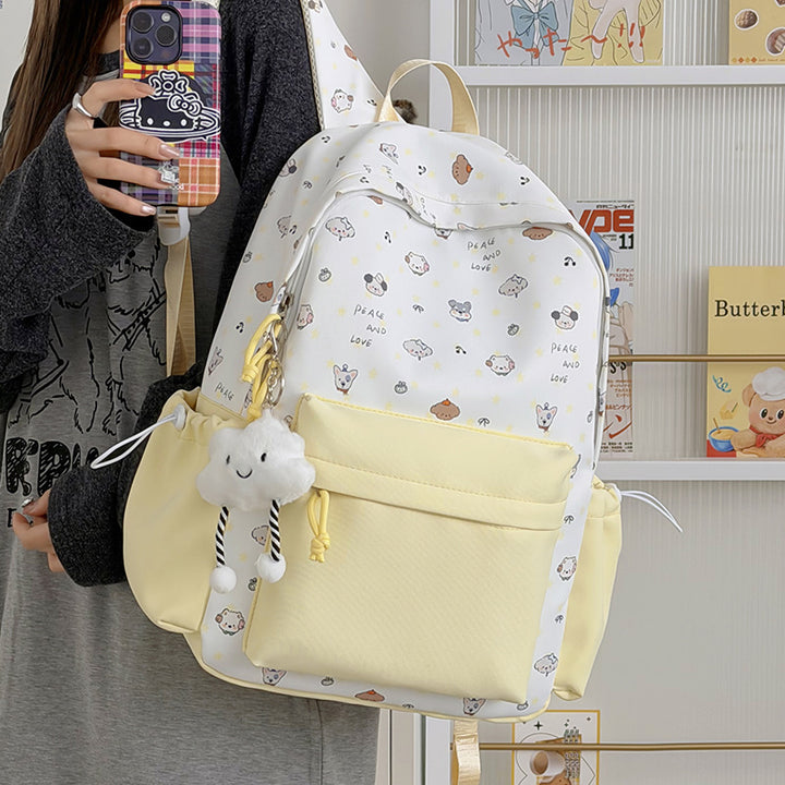 Cute Animal Print Casual Backpack Kalsten