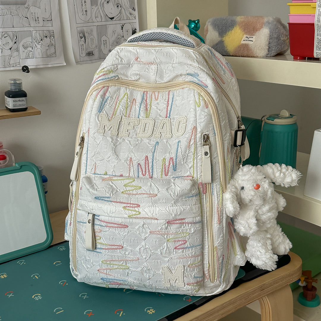 Decorative Graphic Backpack Kalsten