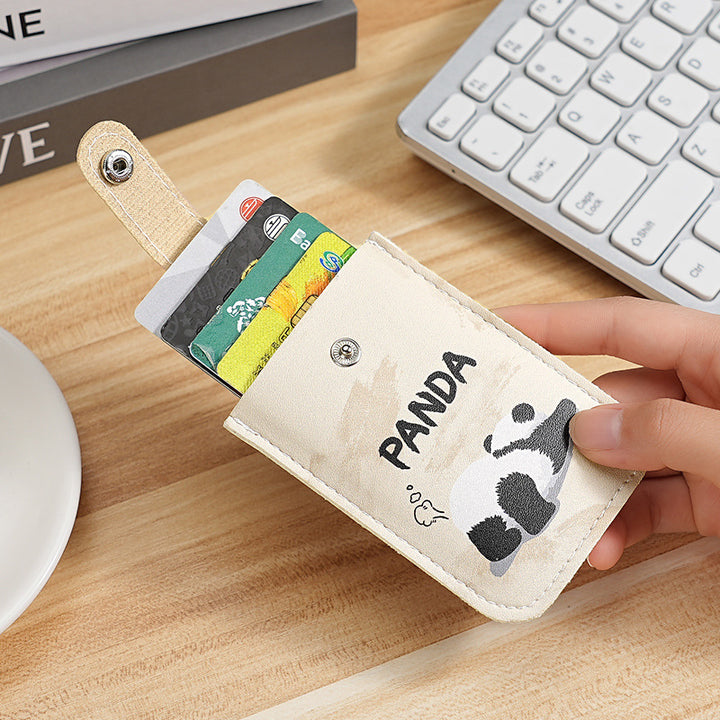 Cute Cartoon Dog-Themed Card Holder