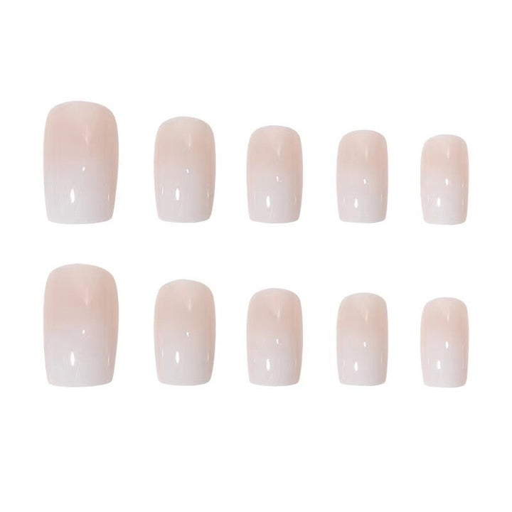 Glossy Clear Press-On Nail Set